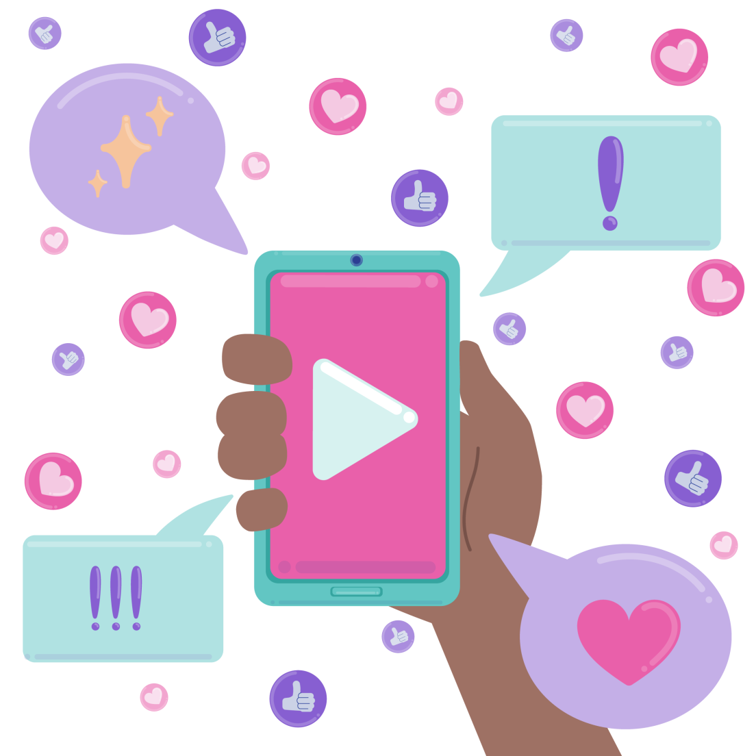 Videos can go viral